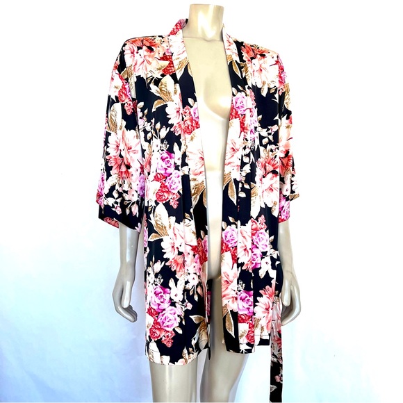 Floral Kimono Robe - Picture 9 of 9